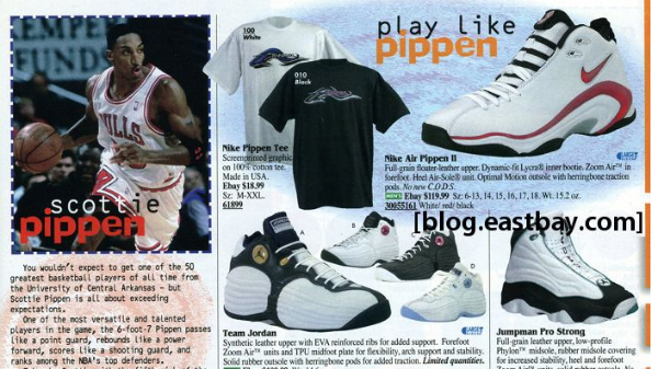 scottie pippen shoes 1998