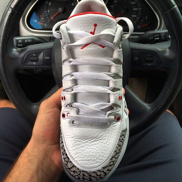 nike zoom vapor aj3 white cement