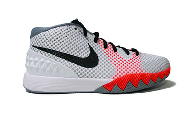 kyrie 1 red and white