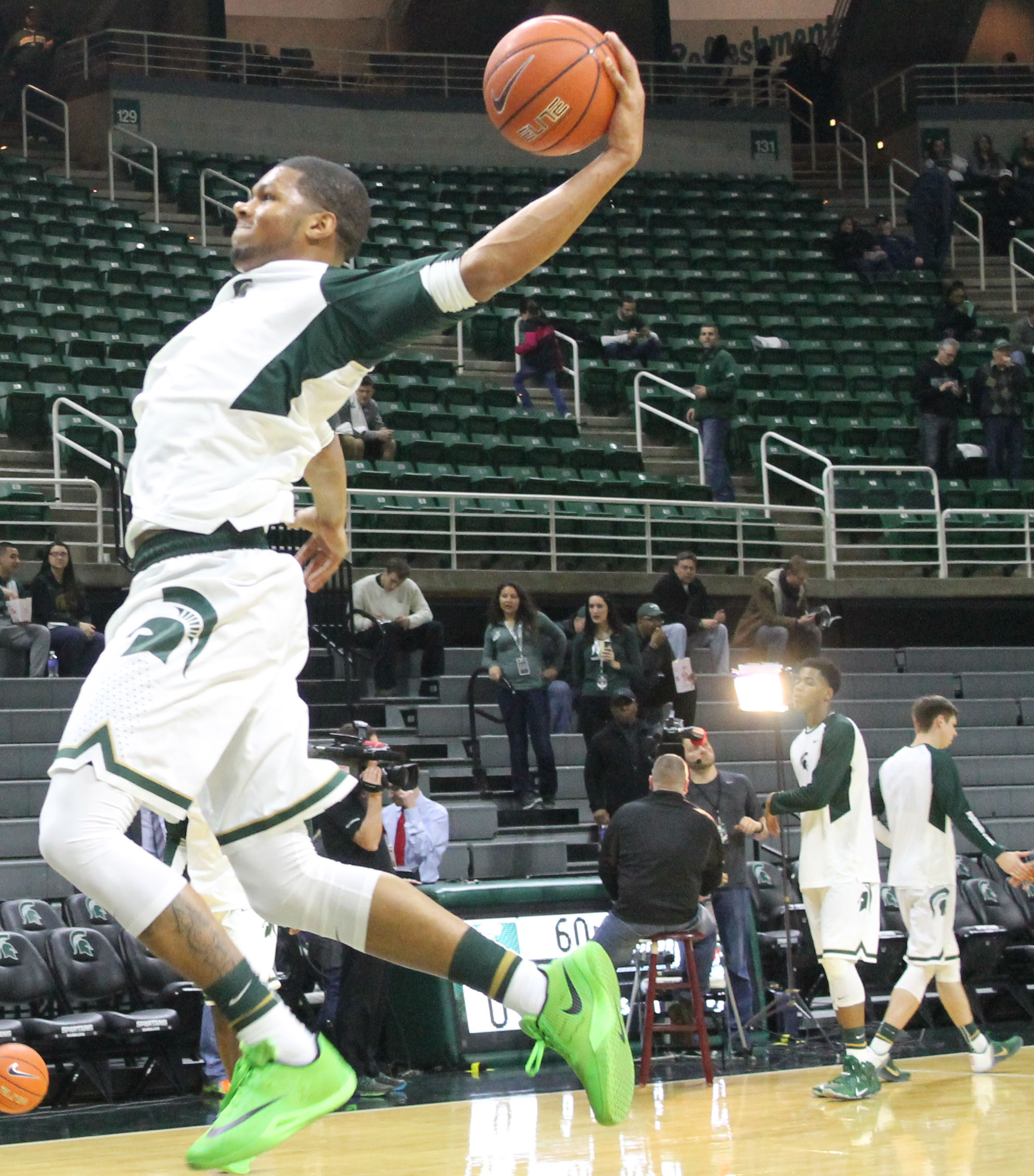 #2 Michigan State Far From Finished Improving & Power Forward Marvin ...