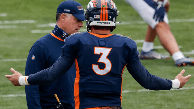 Shurmur echoes his bosses about what Drew Lock should show in the final 2 games