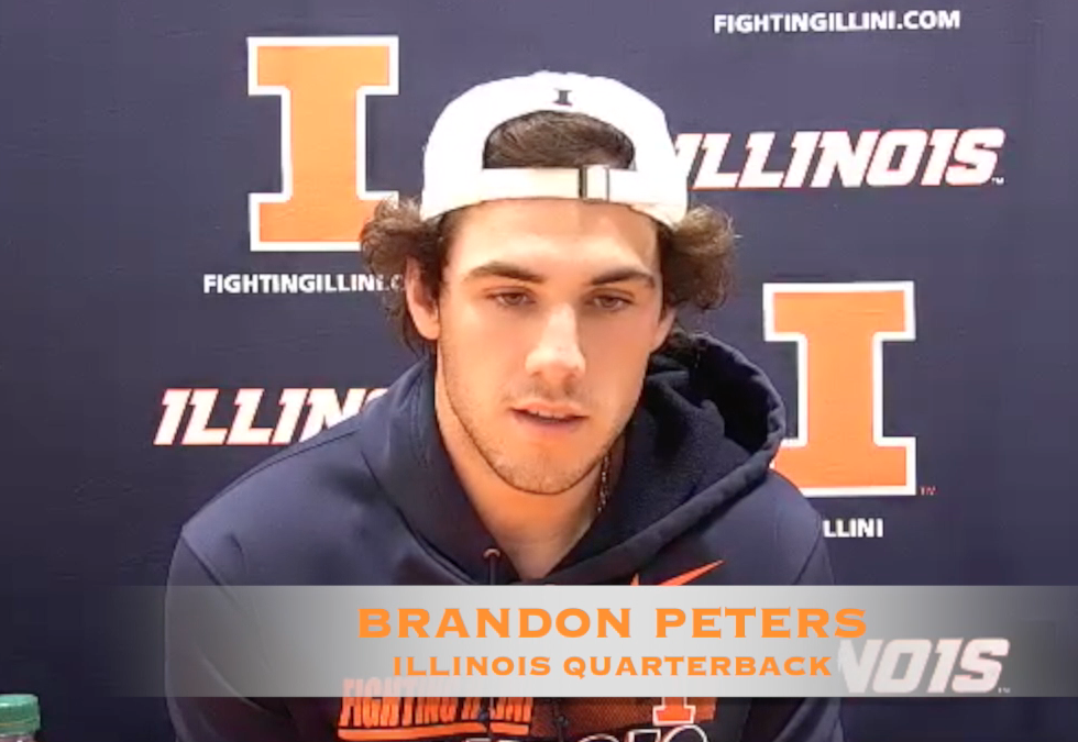 VIDEO: Illinois QB Brandon Peters