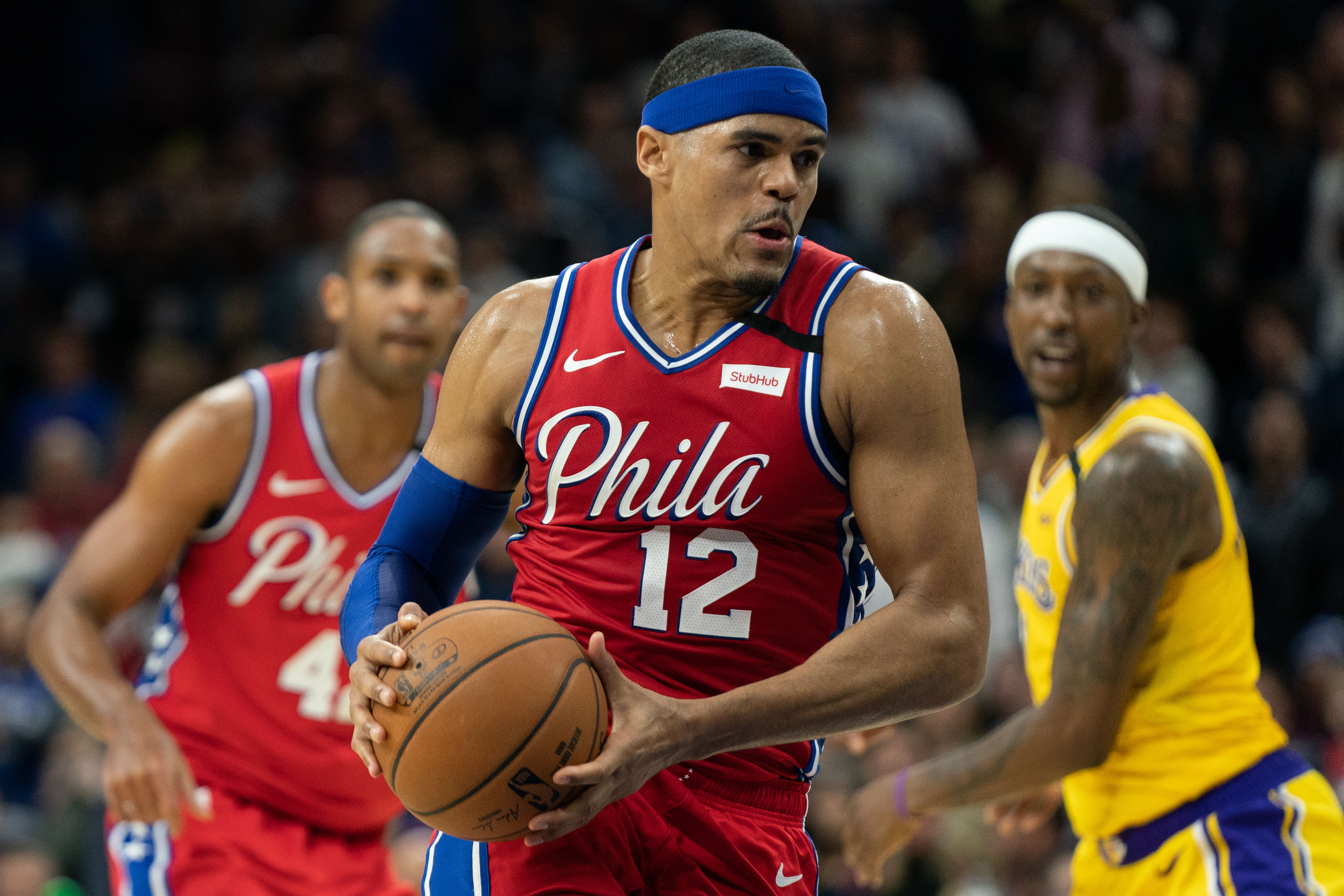 Tobias Harris Decorates Sneakers To Honor Kobe Bryant On Tuesday