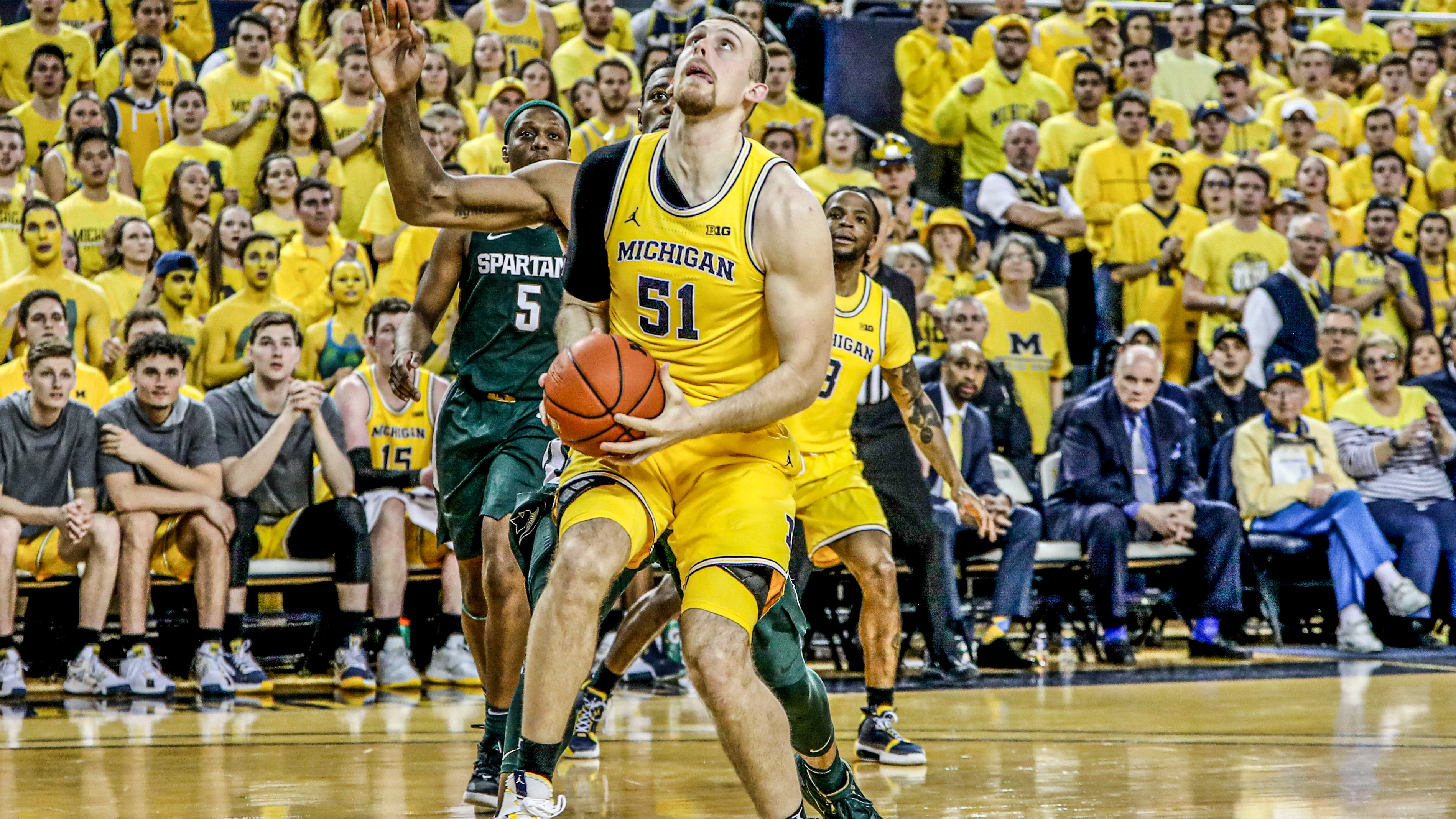 Photo Gallery: Michigan Beats Michigan State, 77-68