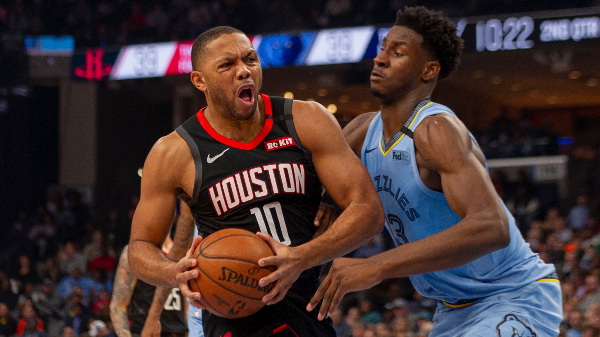 Eric Gordon Out Bruised Shin For Rockets Vs Warriors
