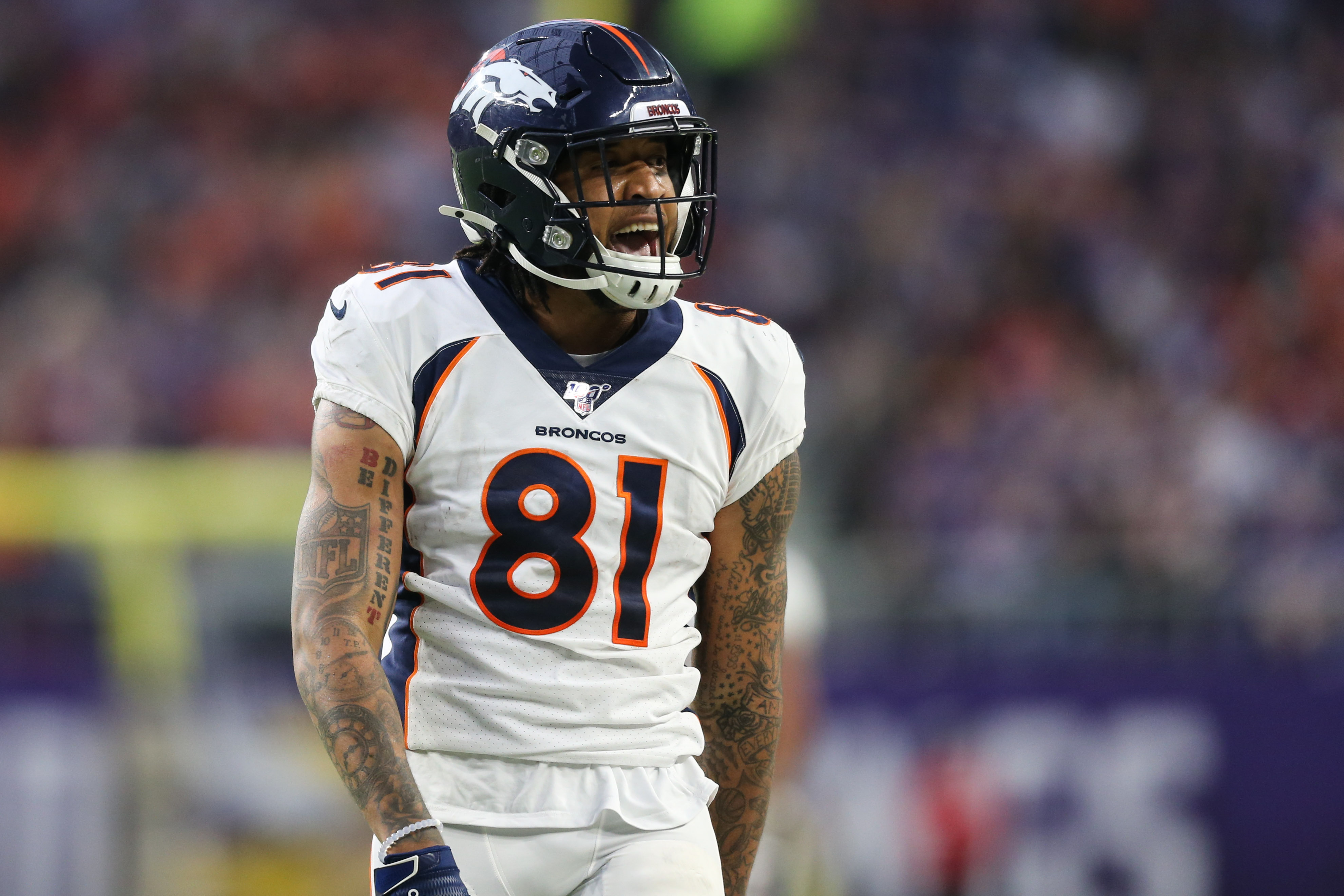 FB Video: Former Utah WR Tim Patrick's Season Highlights With Denver