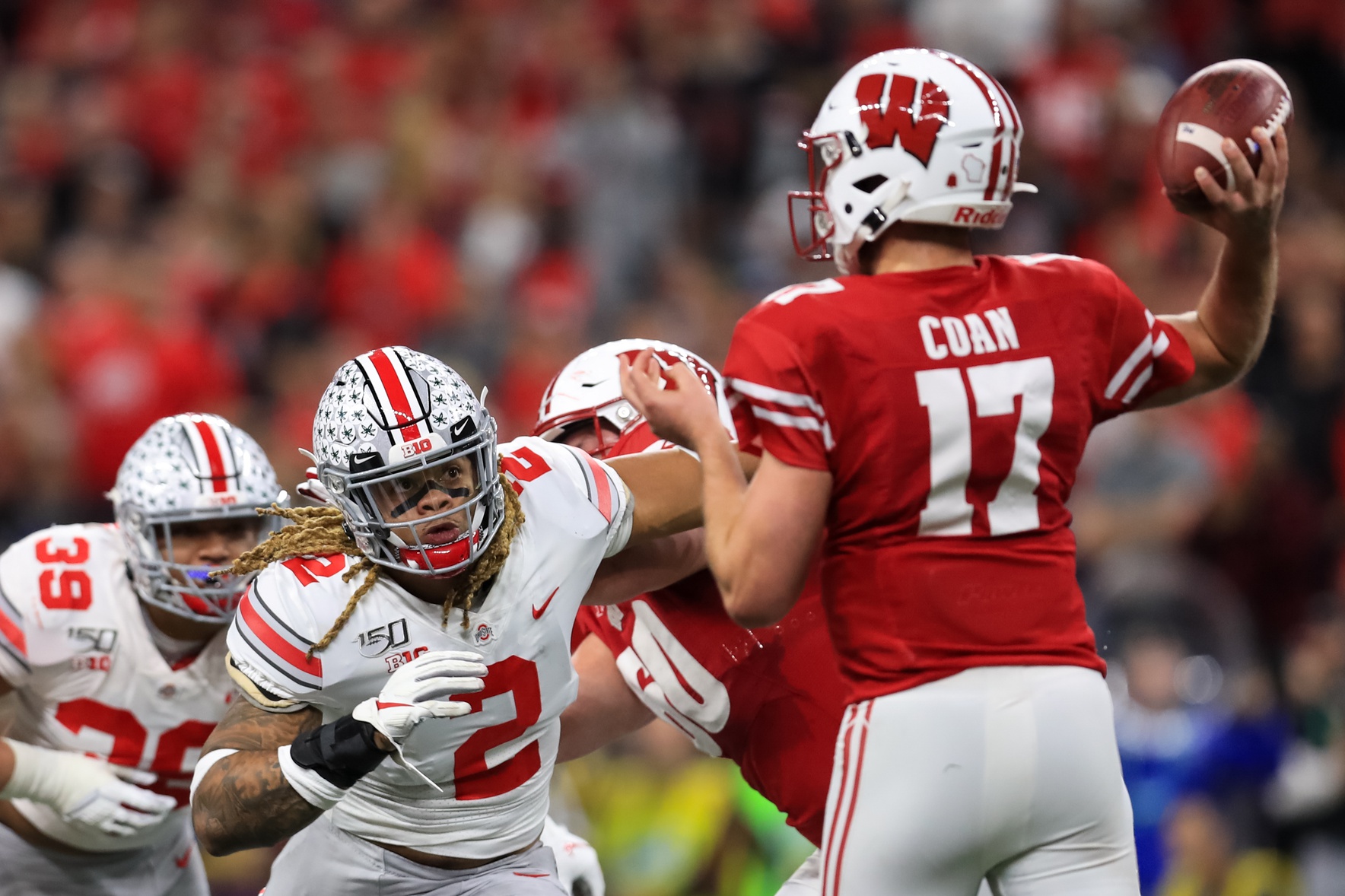 Comparing Ohio State's Chase Young to Joey, Nick Bosa