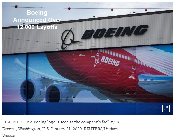 Boeing is the Tip of the Layoff Iceberg