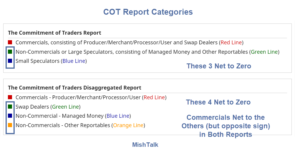 COT Report Categories