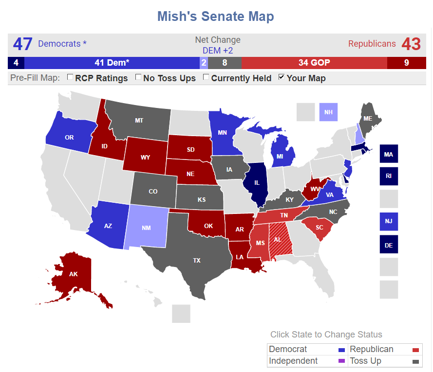 Republicans in Danger of Losing the Senate