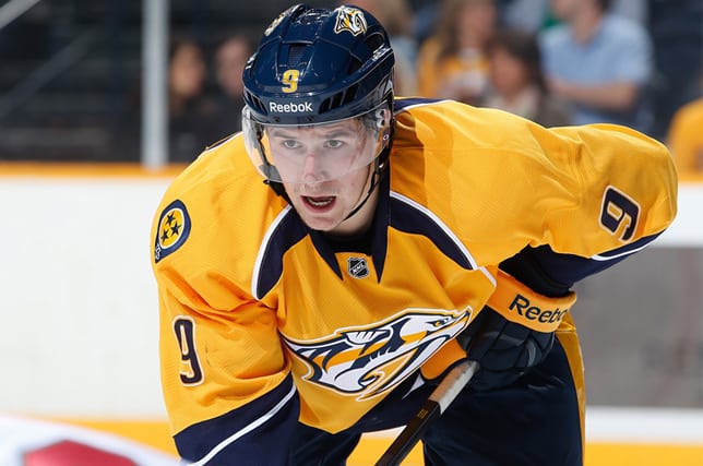 Forsberg represents pain and gain for Predators
