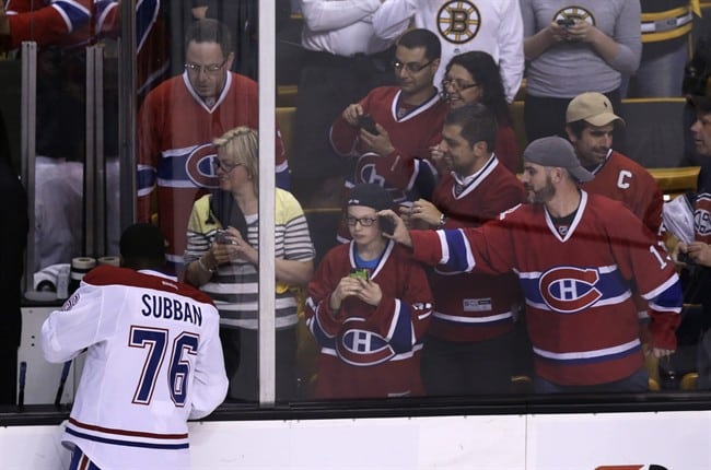 Bruins' power play finally clicks, leaving Canadiens on playoff precipice