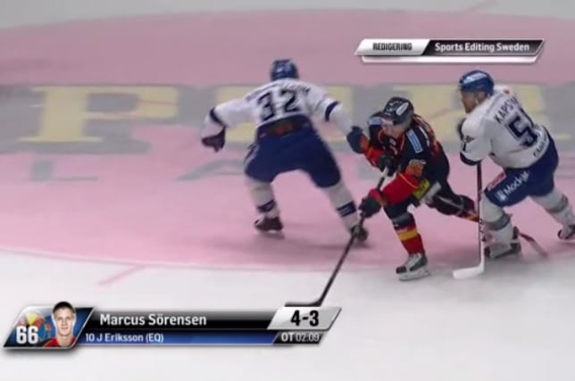 SHL player doesn’t quit on play, scores unreal overtime winner