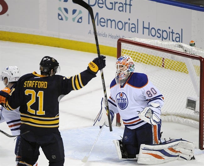 Matt Hendricks' short-handed goal lifts Oilers to 3-2 win over Sabres