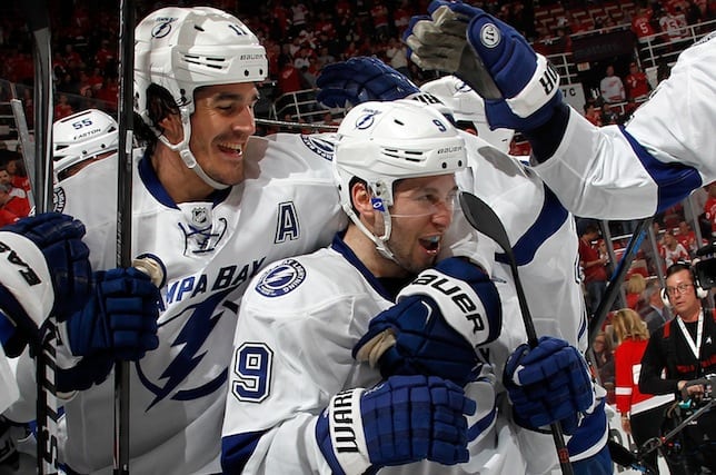 Don't count out Lightning yet: despite blunders, Bolts pressure and collapse Red Wings to even up their series