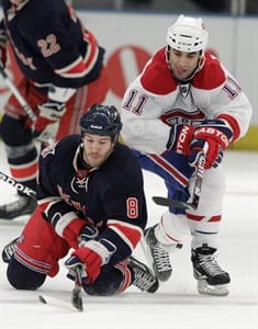 Canadiens rally for win, end Rangers' winning streak at three games