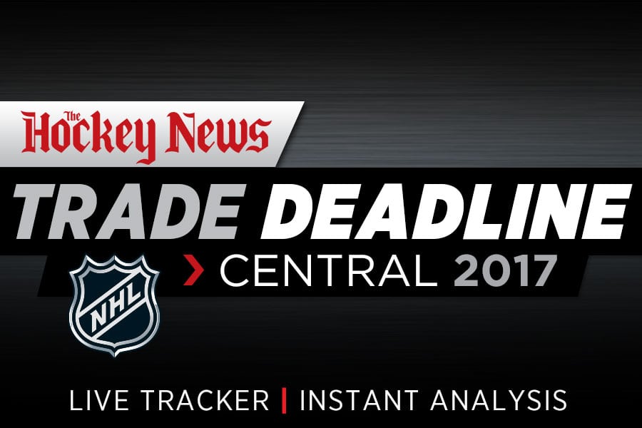 NHL trade deadline 2017: trade tracker and analysis