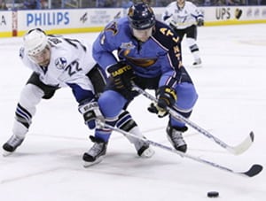 Armstrong helps Thrashers end season with 4-1 victory over Lightning