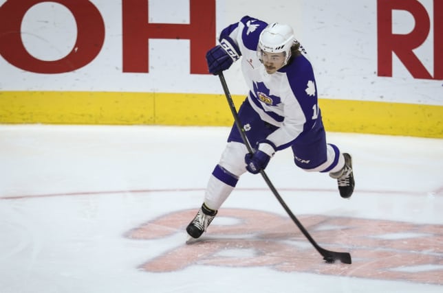 Toronto Maple Leafs prospect Brad Ross suspended 20 games for violating performance enhancing substance policy