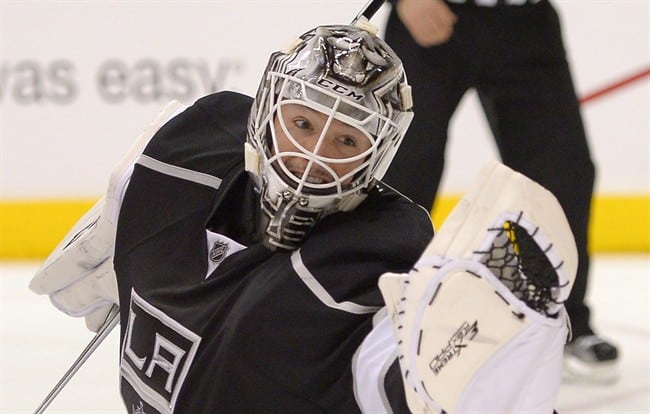 Maple Leafs acquire Bernier from Kings for Frattin, Scrivens and draft choice