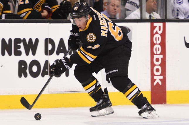 Brad Marchand's second slew-foot earns him a two-game suspension