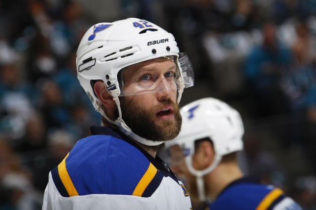 David Backes in black and gold will make Atlantic opponents black and blue