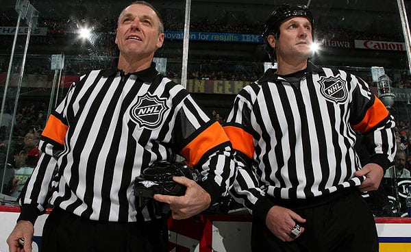 Younger referees to take on bigger role in playoffs