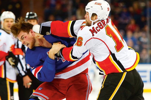 Who is the NHL’s scariest fighter and bodychecker?