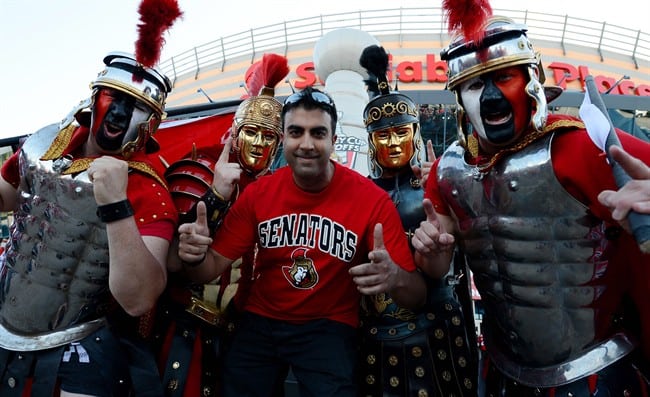 Love of the Game: Die-hard Sens fan from England travels to Ottawa for playoffs