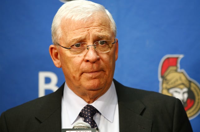 Ottawa Senators announce GM Bryan Murray has been diagnosed with cancer cover image