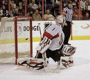 Jason Spezza has two points, Emery the shutout in Sens' 2-0 win over 'Canes