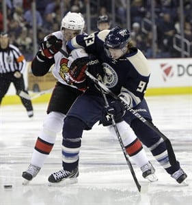 Jake Voracek scores in OT to give Blue Jackets 4-3 win over Senators