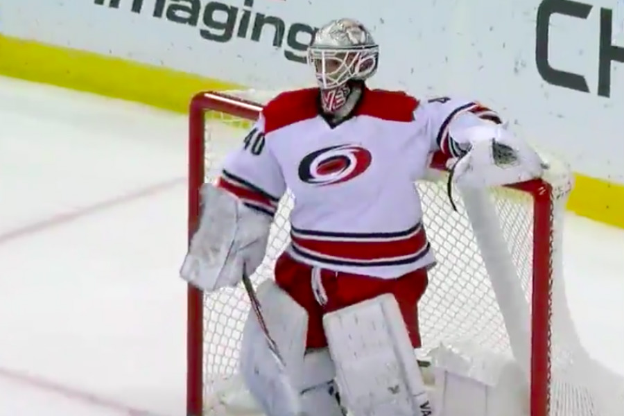 With Lack out sick, Hurricanes’ equipment manager suits up and sees action cover image