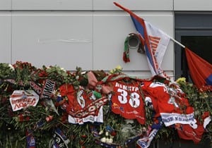 Hockey chief vows to rebuild Russian team decimated by plane disaster