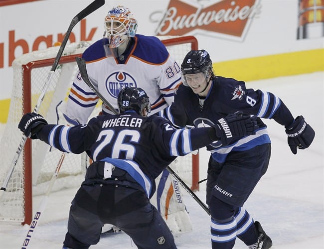 Maurice impressed with Trouba and Scheifele in 3-2 overtime win over Oilers