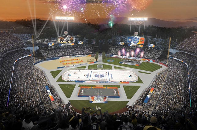 NHL ice guru 100 percent confident ice will be good at Dodger Stadium game