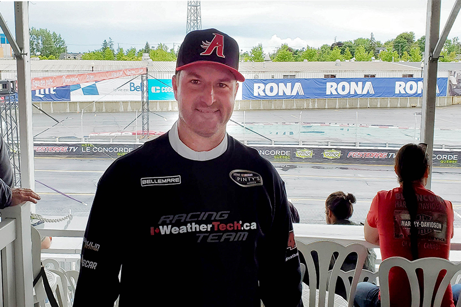 From burnouts to bats, former NHLer Marc-Andre Bergeron's sporting passion stays strong