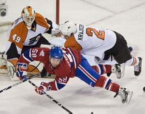 Canadiens assign forward Desharnais, Pyatt and defenceman Subban to Hamilton