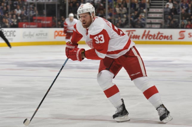 Red Wings’ Franzen says one more bad hit would ‘probably’ end his career