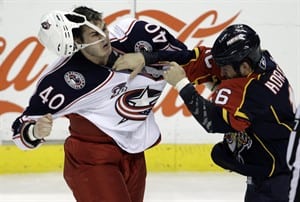 Umberger scores overtime winner as Blue Jackets edge Panthers 3-2