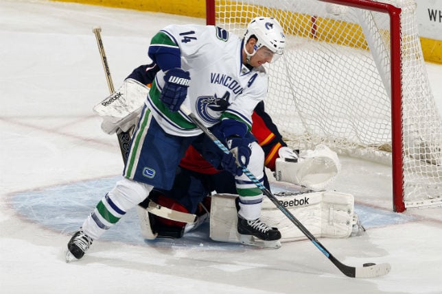 Alex Burrows and the Canucks are ready to come back from desolation cover image