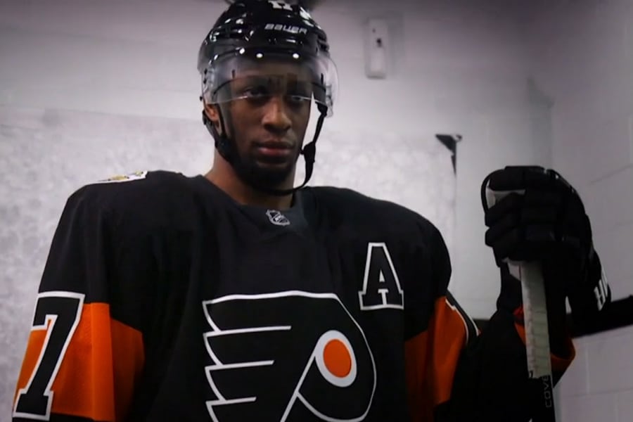 Flyers take simple approach to Stadium Series with black and orange jersey