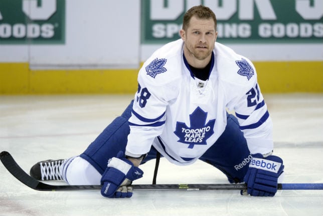 Calling Colton Orr up to the Maple Leafs sends all the wrong messages