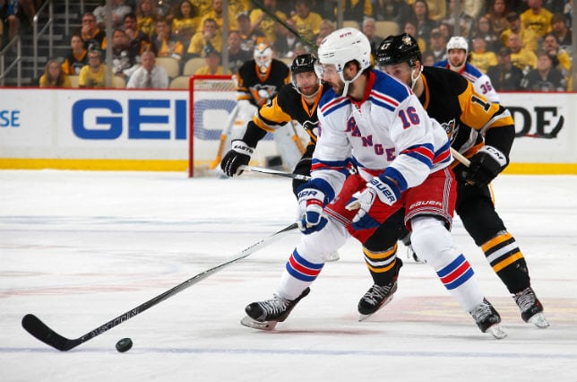 Rangers trade Derick Brassard to Ottawa for Mika Zibanejad