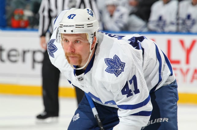 Leo Komarov ejected for elbow on Ryan McDonagh, suspended three games