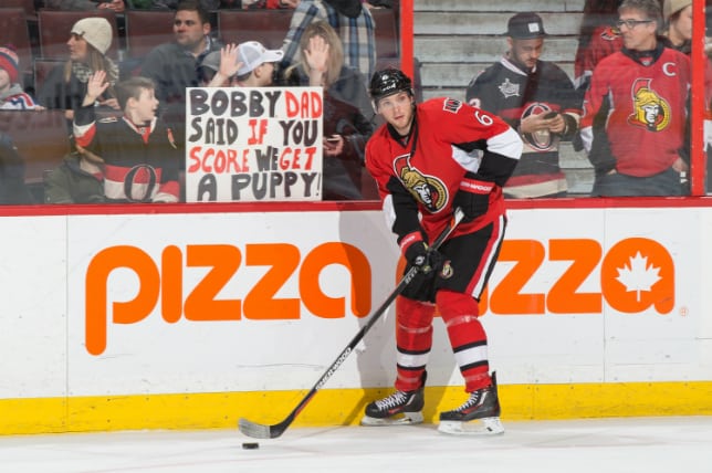 10 of the best fan signs in honor of Bobby Ryan’s puppy-goal