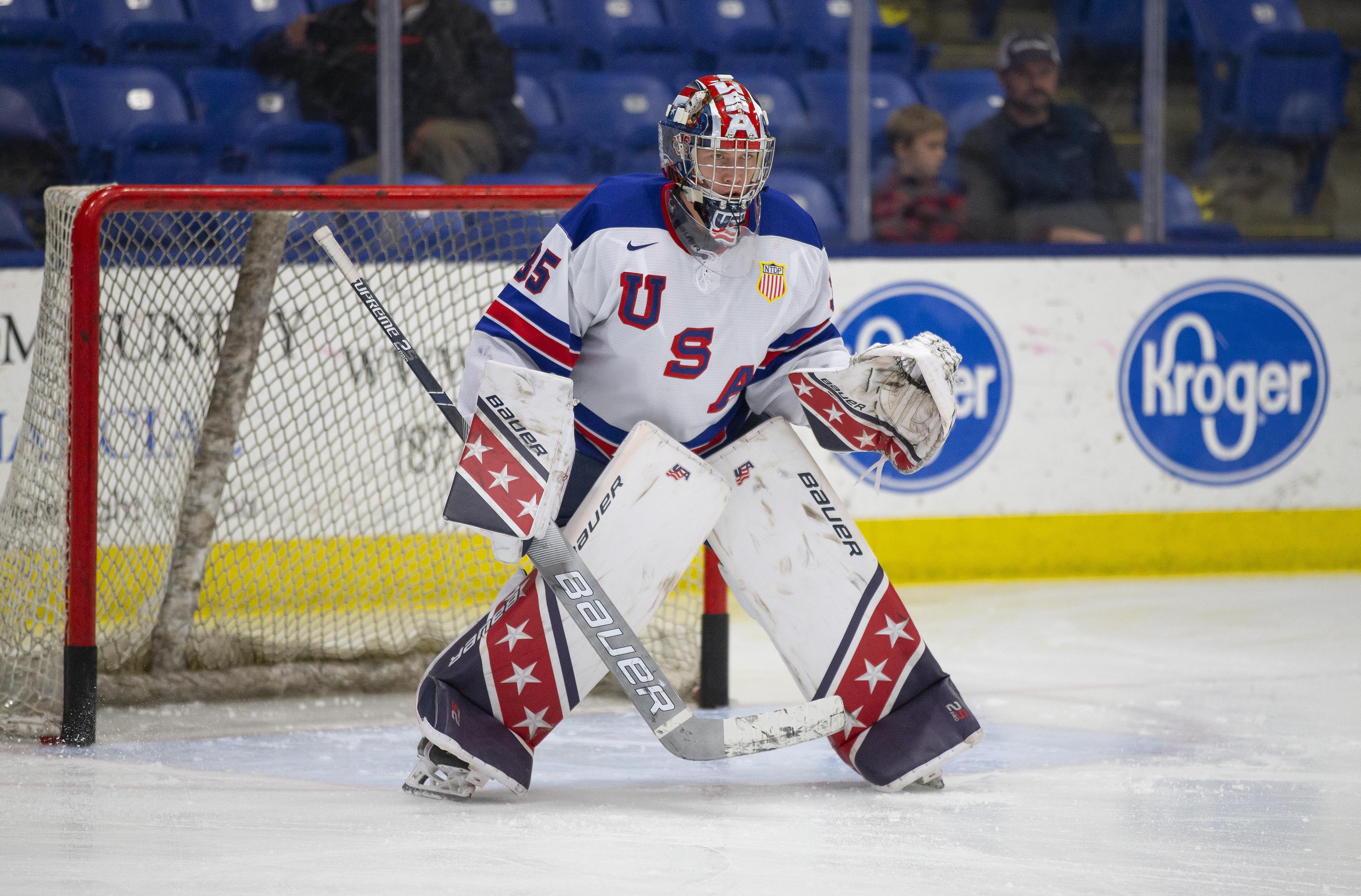 Rena Laverty/USA Hockey - Can Drew Commesso Quell Goaltending Concerns for USA?