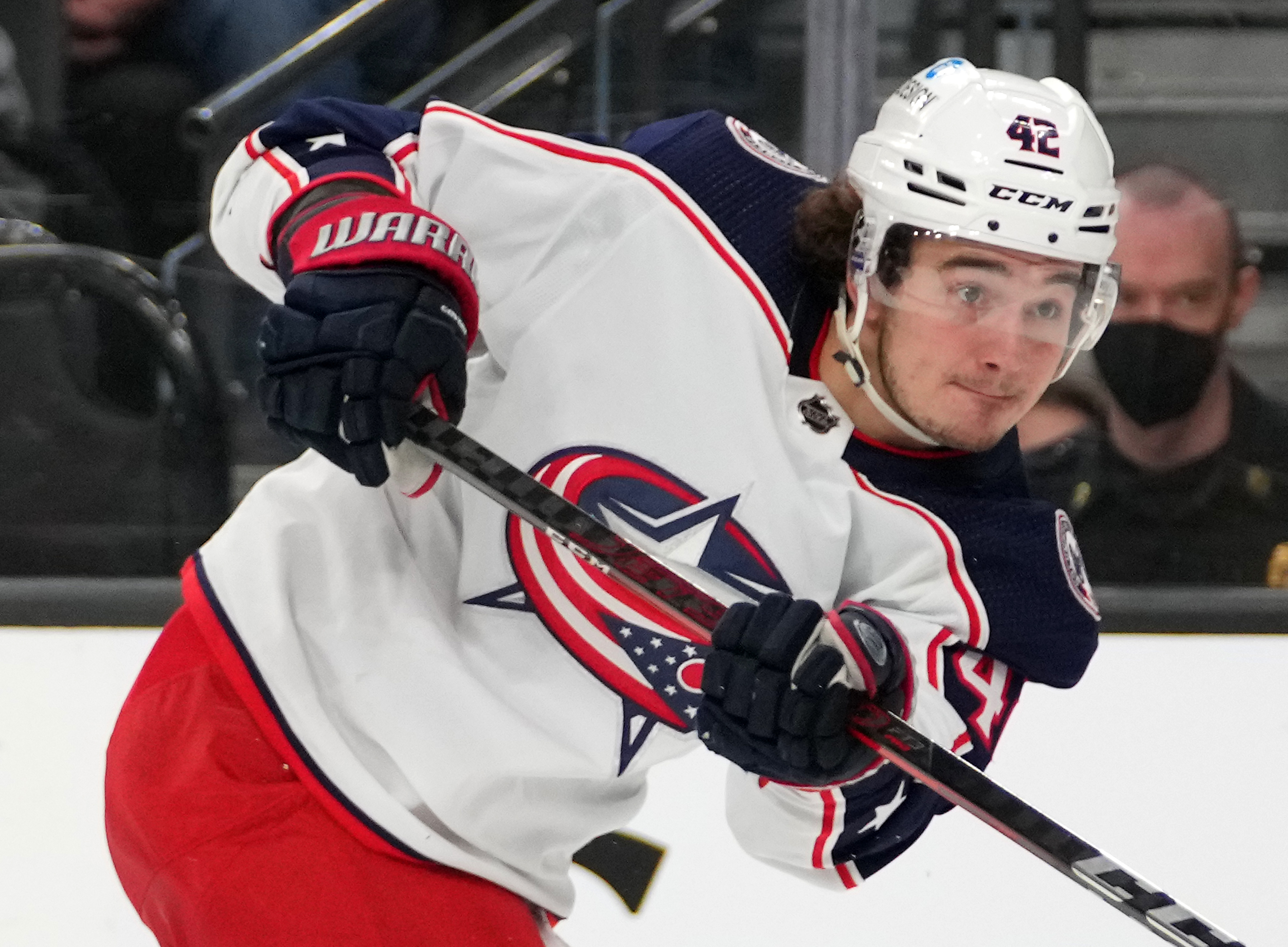 Stephen R. Sylvanie-USA TODAY Sports - Blue Jackets Grant Alexandre Texier a Leave of Absence