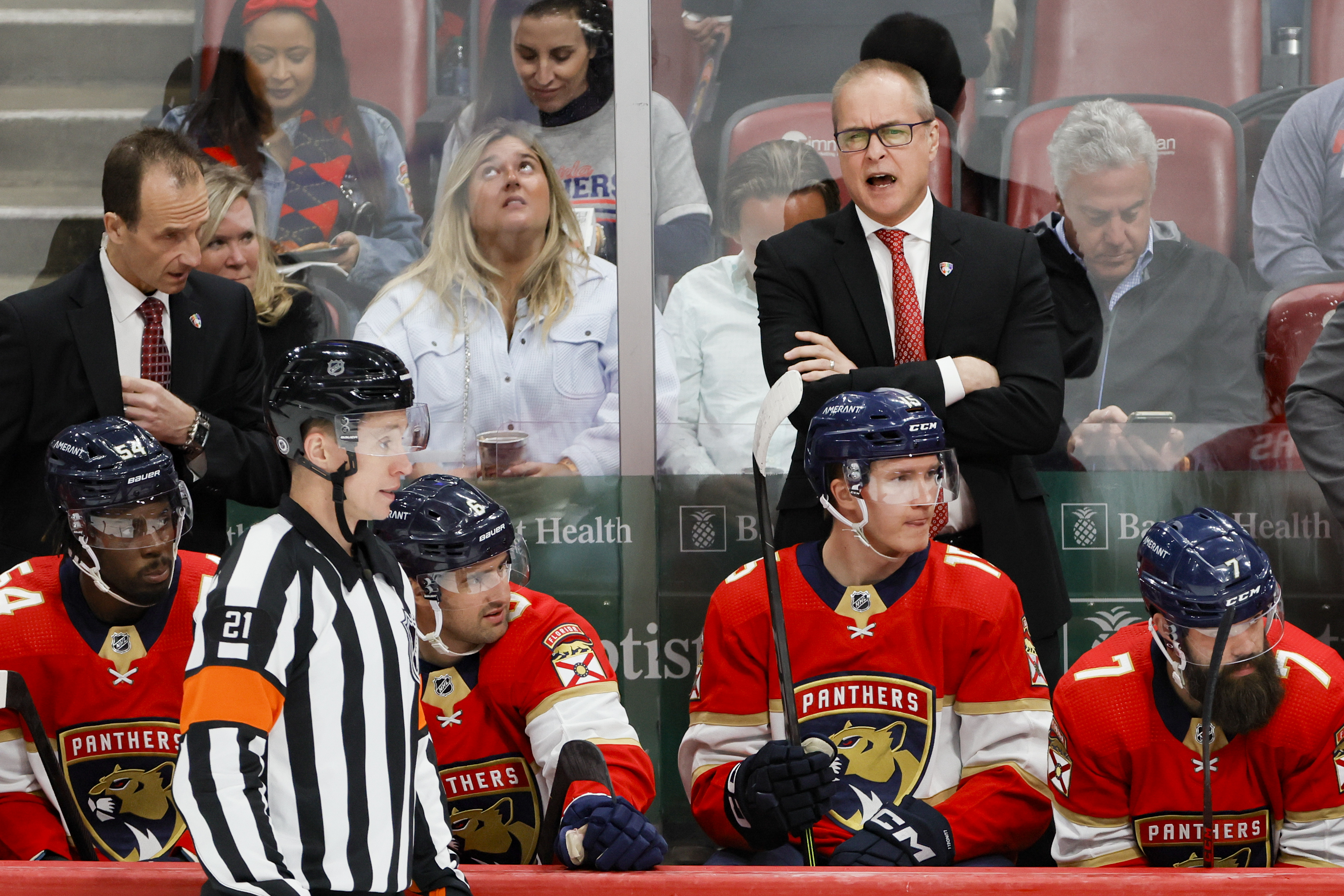 Sam Navarro-USA TODAY Sports - Panthers start strong but can't keep up with Rangers, fall 4-3 for third straight loss