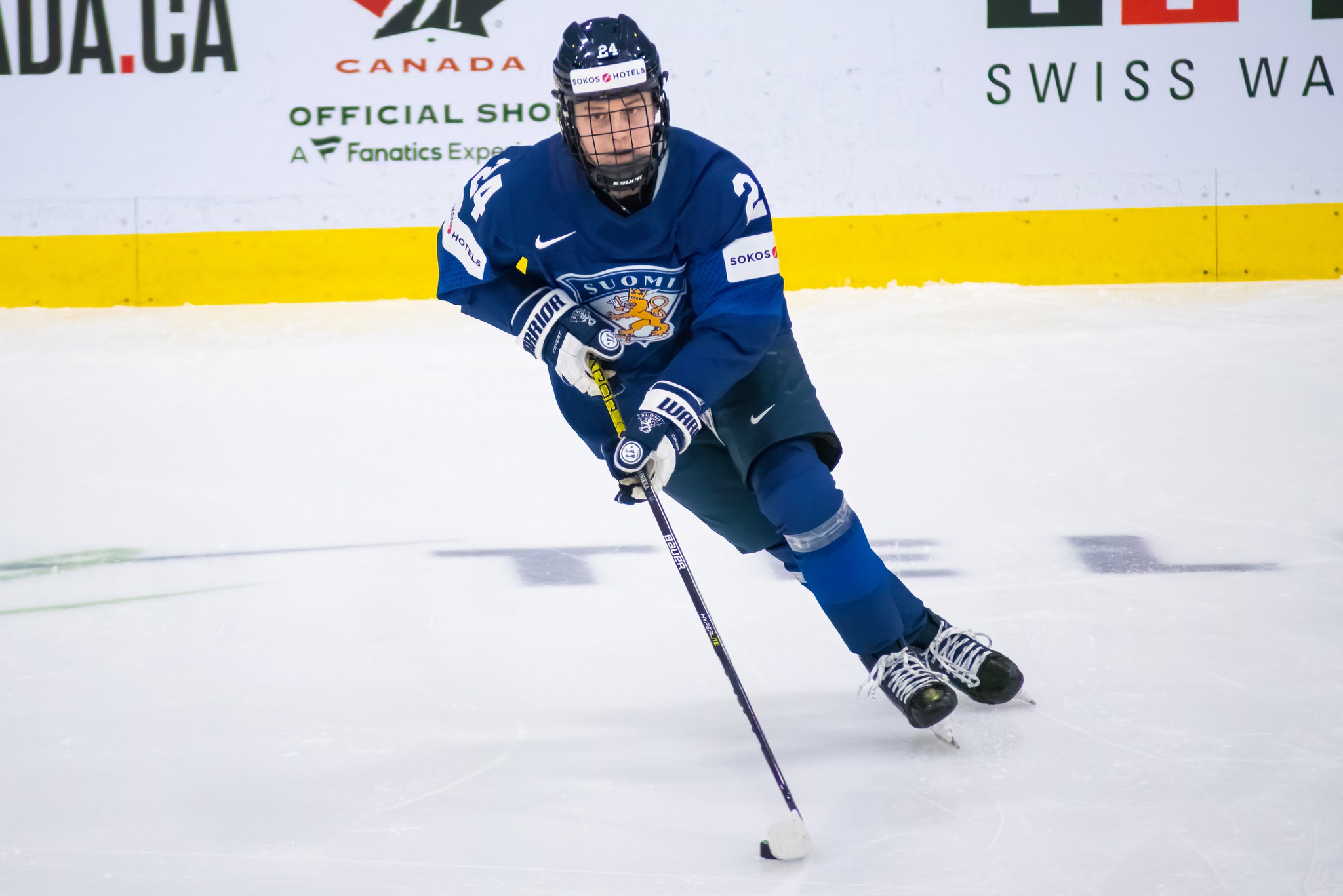 Viivi Vainikka - Photo by Steven Ellis/Daily Faceoff - Finland Wins Their Way Back To Group A